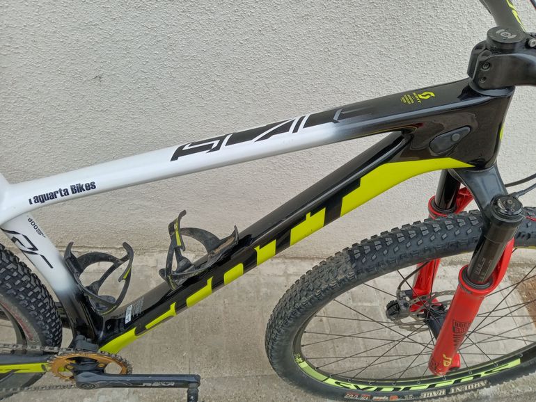Gebrauchtes Scott Scale SRAM X01 Eagle 2019 Mountainbike, Weiß — Bild 6 von 12