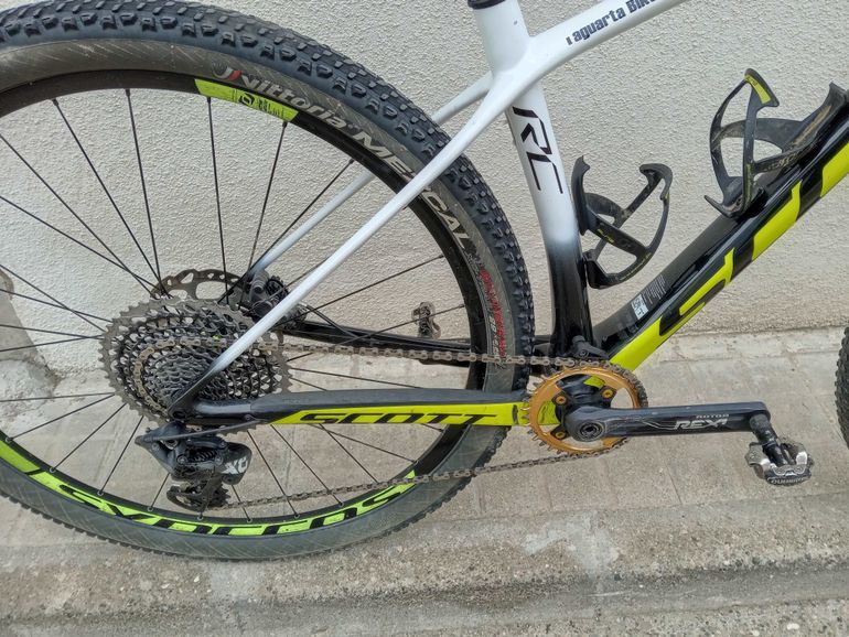 Gebrauchtes Scott Scale SRAM X01 Eagle 2019 Mountainbike, Weiß — Bild 3 von 12