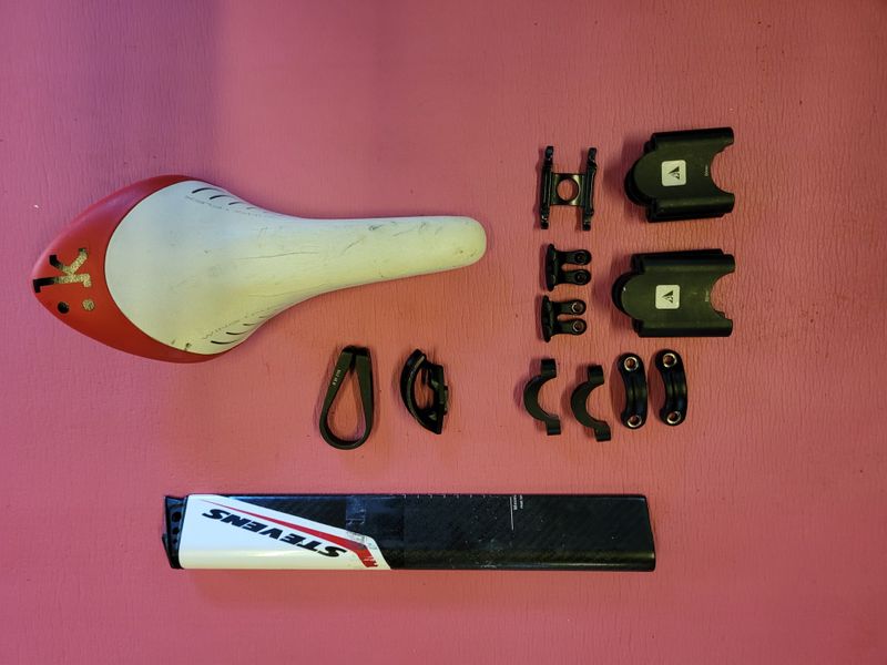 Gebrauchtes Stevens Crono 2012 Road & Gravel, Rot — Bild 15 von 18
