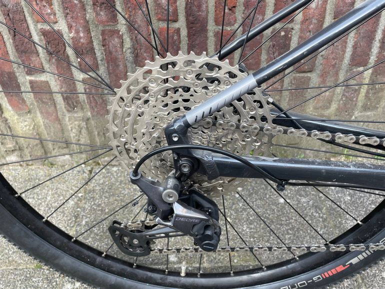 Used Cannondale Trail Shimano Deore 2021 Mountainbike, Black — image 4 of 7