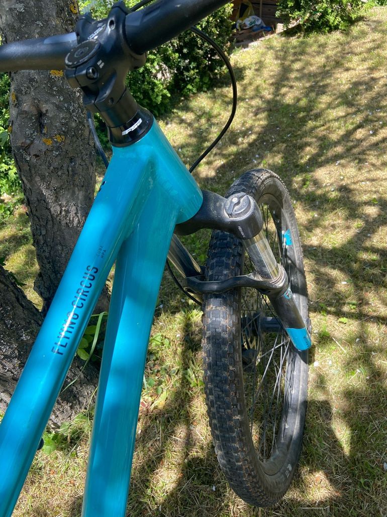 Used CUBE VTT CUBE Dirt FLYING CIRCUS 2020 2020 Mountainbike, Blue — image 7 of 8