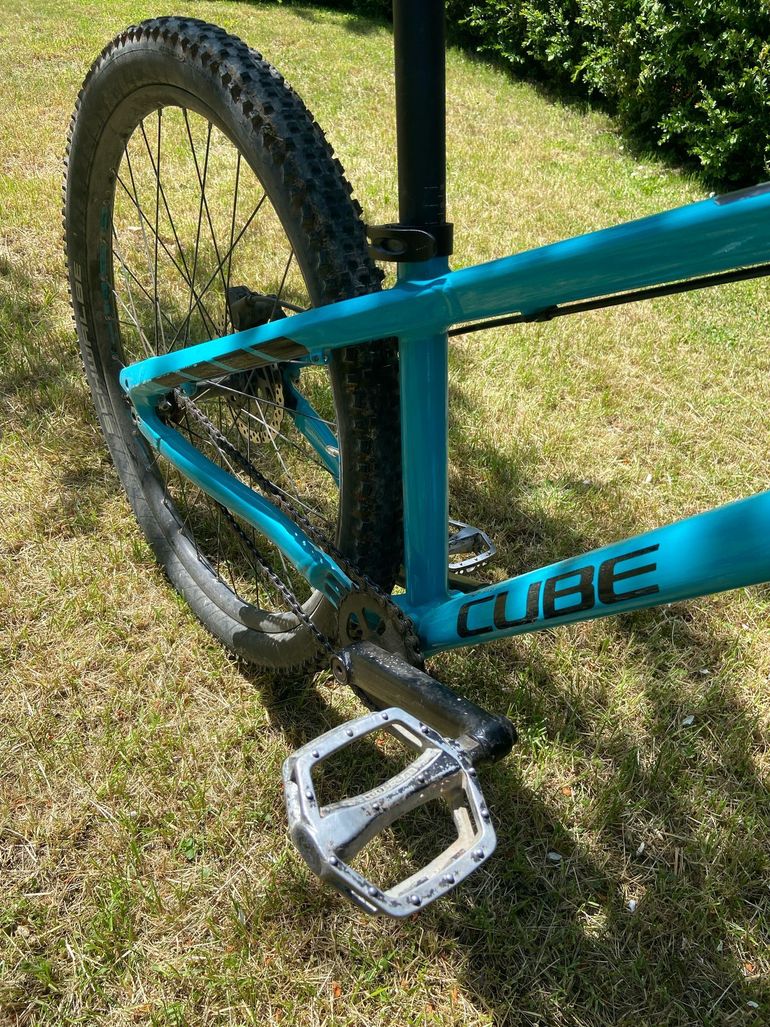 Used CUBE VTT CUBE Dirt FLYING CIRCUS 2020 2020 Mountainbike, Blue — image 4 of 8