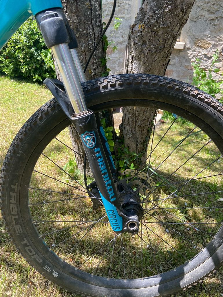 Used CUBE VTT CUBE Dirt FLYING CIRCUS 2020 2020 Mountainbike, Blue — image 5 of 8