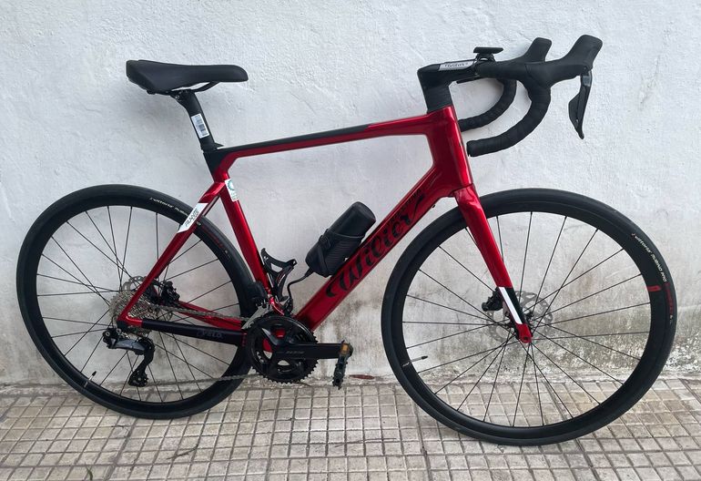Used Wilier Filante Hybrid SHIMANO 105 DI2 2X12 + MAHLE X20 2024 2024 Road & Gravel, Red — image 2 of 9