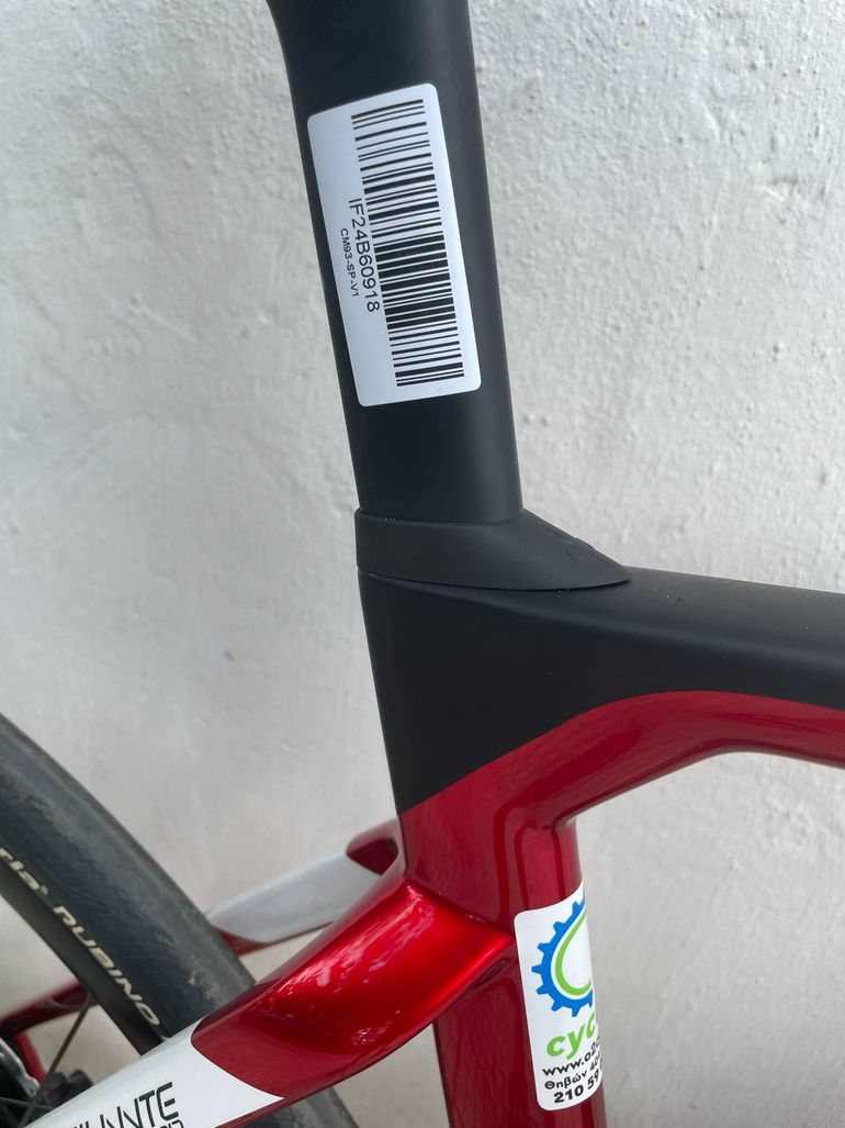 Used Wilier Filante Hybrid SHIMANO 105 DI2 2X12 + MAHLE X20 2024 2024 Road & Gravel, Red — image 4 of 9