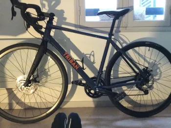 Used Triban RC 120 2020 Road & Gravel, Blue — image 3 of 3
