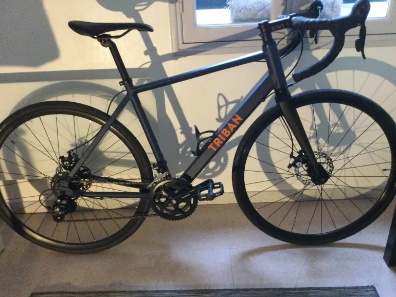 Used Triban RC 120 2020 Road & Gravel, Blue — image 1 of 3