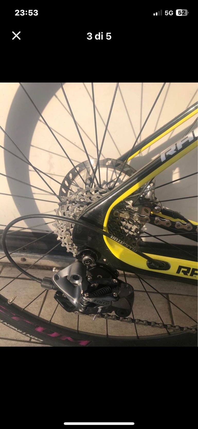 Gebrauchtes RACE MOUNTAIN CROSS 2022 Road & Gravel, Schwarz — Bild 2 von 4