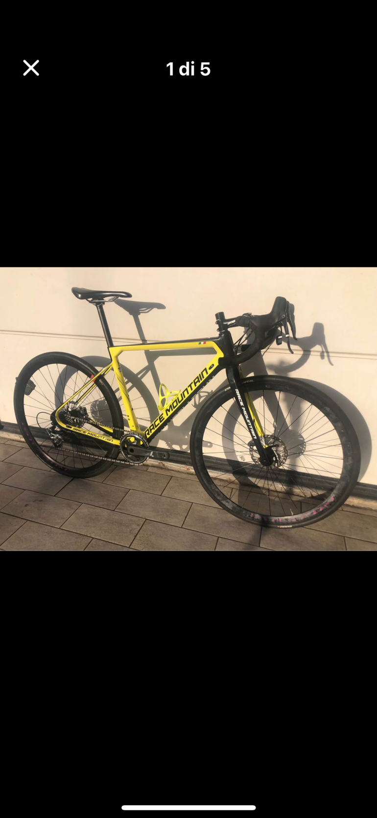 Gebrauchtes RACE MOUNTAIN CROSS 2022 Road & Gravel, Schwarz — Bild 1 von 4