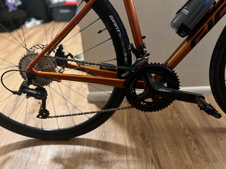 Used Giant Contend AR 3 2025 2025 Road & Gravel, Orange — image 5 of 9