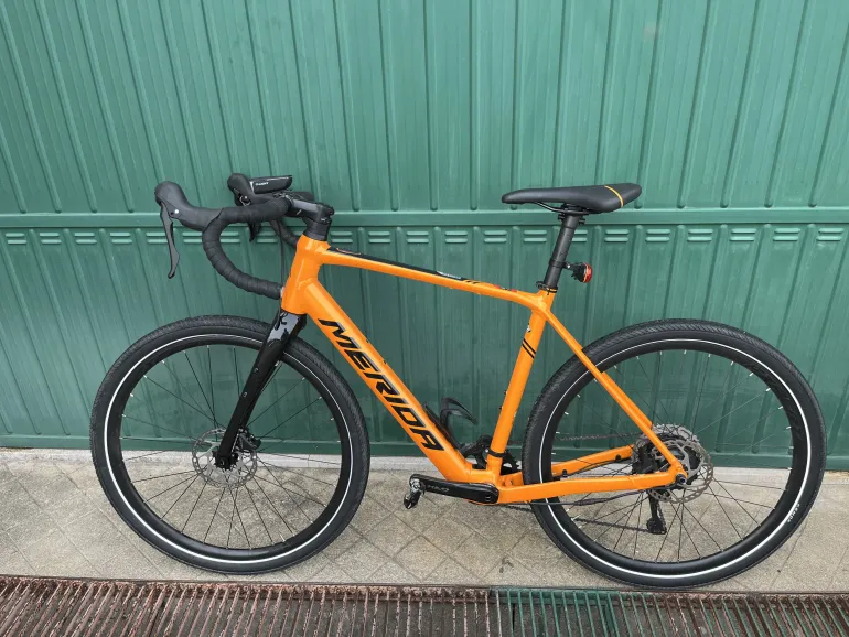 Used Merida eSILEX+ 600 2021 Road & Gravel, Orange — image 1 of 6