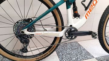 Gebrauchtes Megamo - track SRAM GX DH 2022 Mountainbike, Weiß — Bild 5 von 10