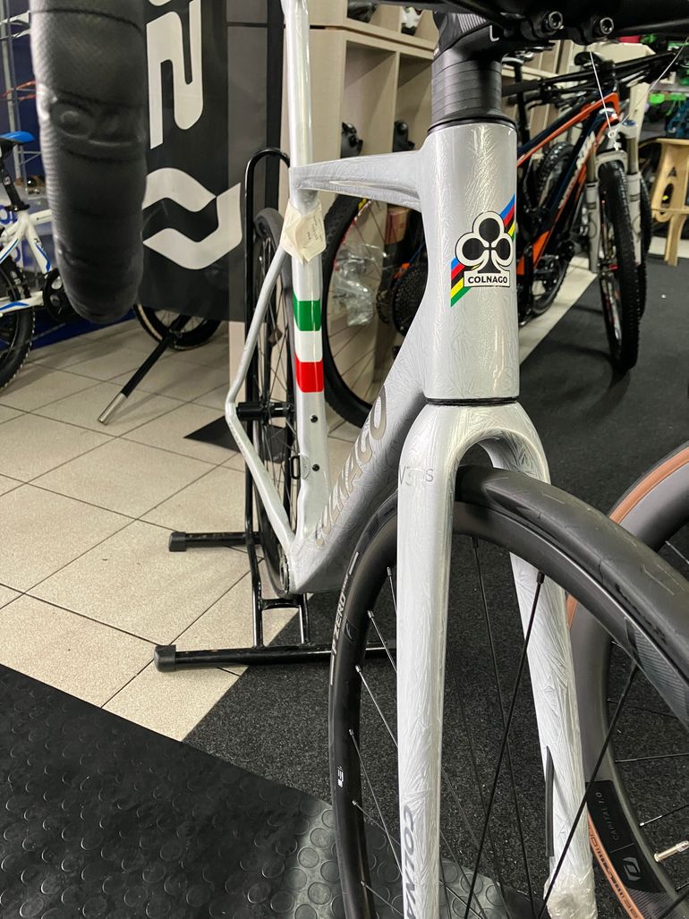 Gebrauchtes Colnago V3-RS Disc Frameset 2021 2021 Road & Gravel, Schwarz — Bild 5 von 9