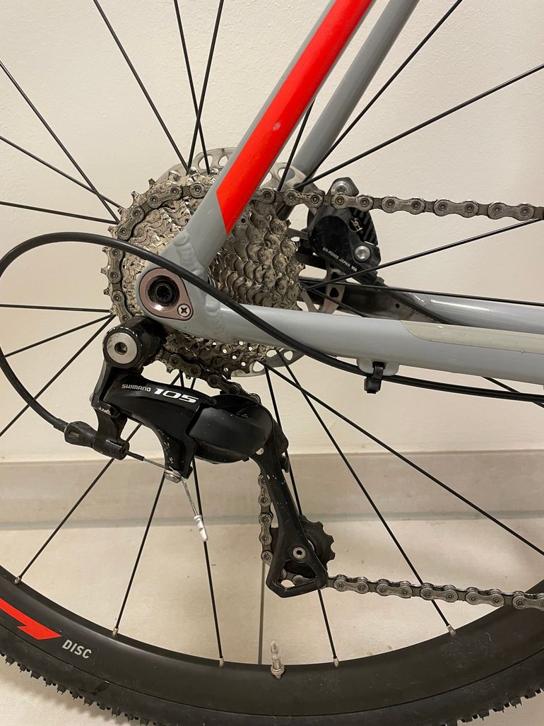 Used CUBE CROSS Race Pro 2017 2017 Road & Gravel, Hellgrau — image 4 of 8