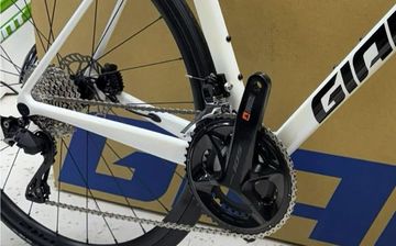 Used Giant TCR Advanced 2 KOM 2025 2025 Road & Gravel, White — image 3 of 8