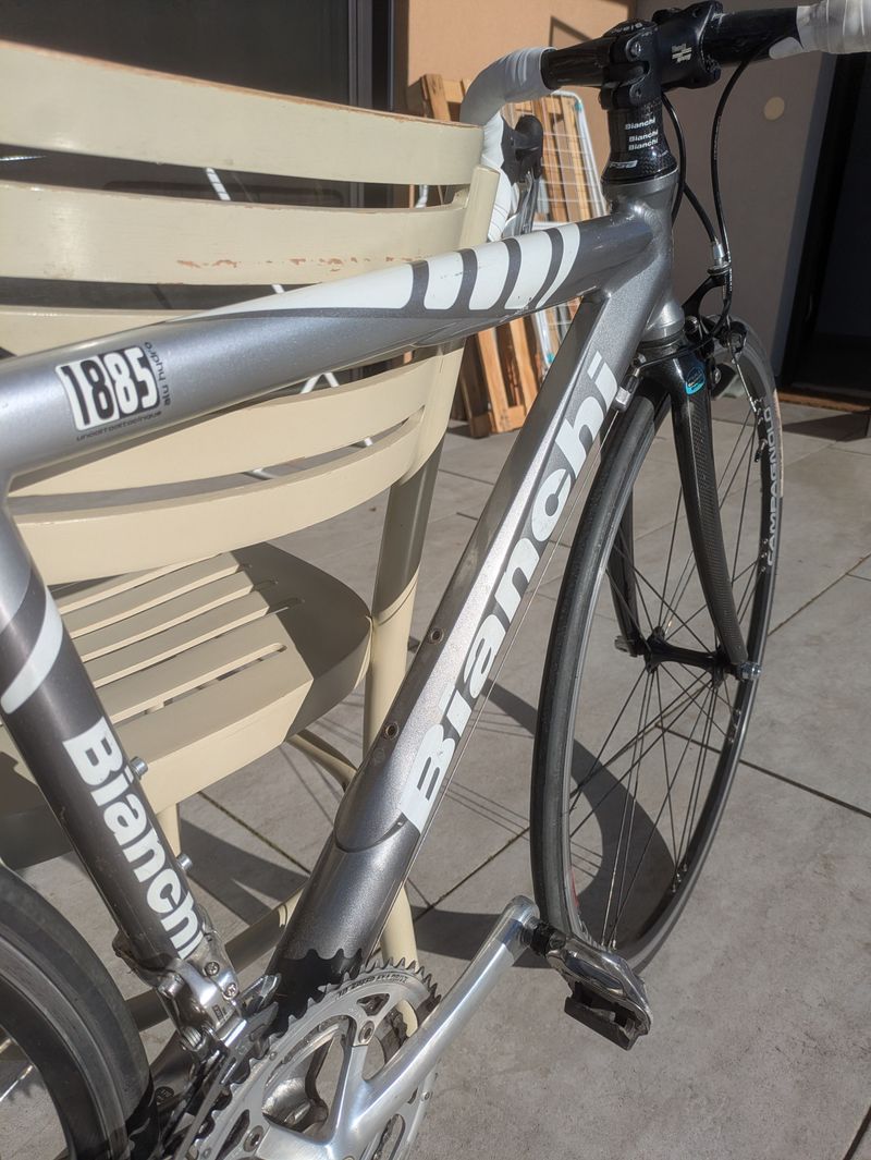 Used Bianchi 1885 2007 Road & Gravel, Light Gray — image 7 of 11