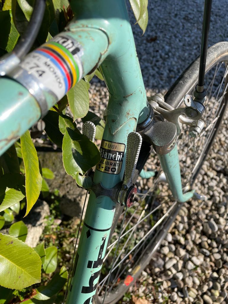 Brugt Bianchi Campione Del Mondo 1974 Road & Gravel — billede 3 af 5