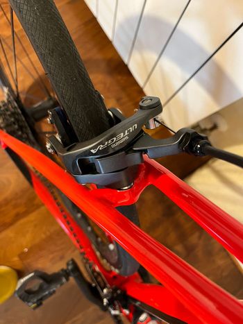 Used Cannondale SuperSix EVO Ultegra 2019 2019 Road & Gravel, Red — image 7 of 9