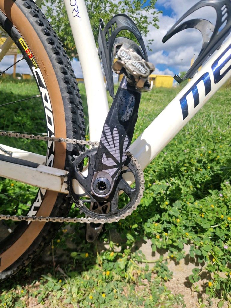 Gebrauchtes Megamo Factory SRAM GX 2022 Mountainbike, Weiß — Bild 15 von 20