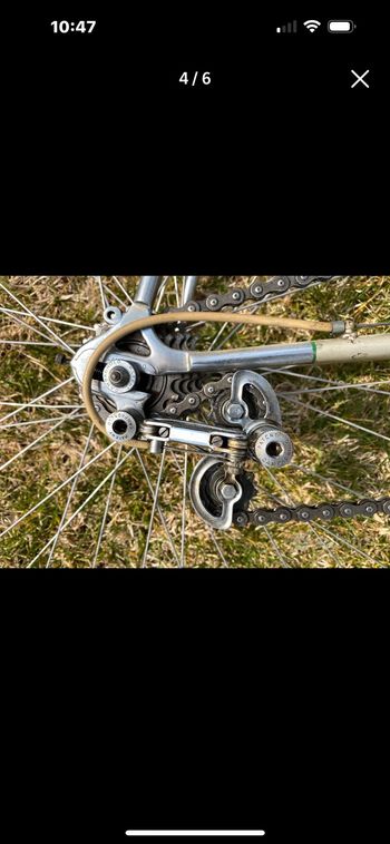 Used Vintage Learco Guerra 1967 Road & Gravel, Grigio chiaro — image 8 of 10