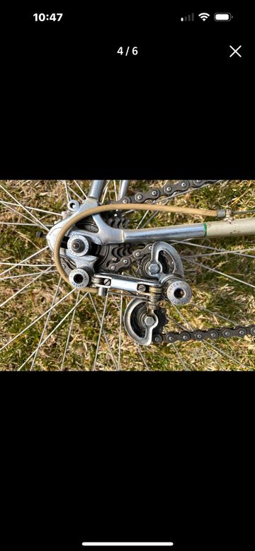 Used Vintage Learco Guerra 1967 Road & Gravel, Light Gray — image 8 of 10