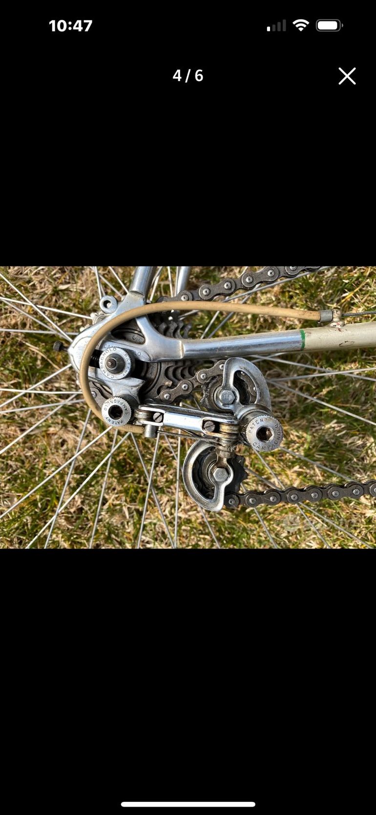 Used Vintage Learco Guerra 1967 Road & Gravel, Grigio chiaro — image 8 of 10