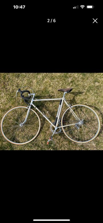 Used Vintage Learco Guerra 1967 Road & Gravel, Light Gray — image 2 of 10