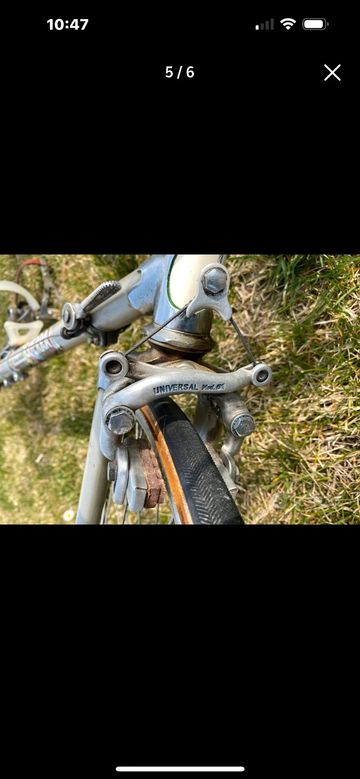 Used Vintage Learco Guerra 1967 Road & Gravel, Light Gray — image 9 of 10