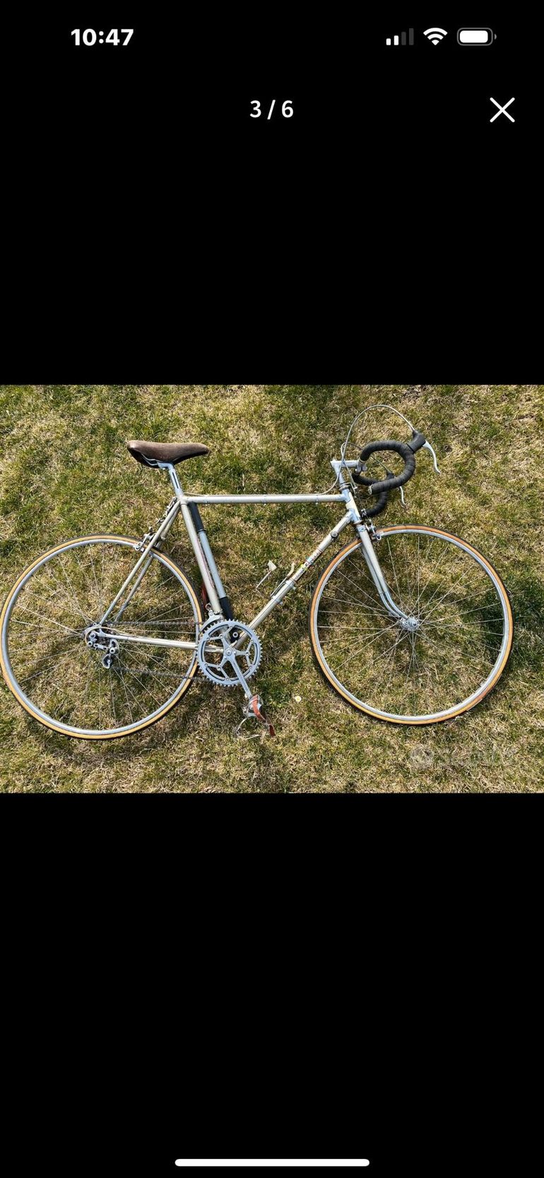 Used Vintage Learco Guerra 1967 Road & Gravel, Grigio chiaro — image 1 of 10