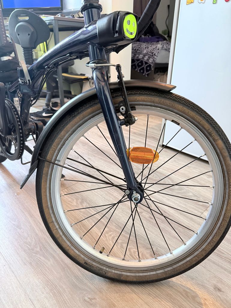 Used B’TWIN E-TILT 500 2023 Road & Gravel, Blue — image 4 of 7
