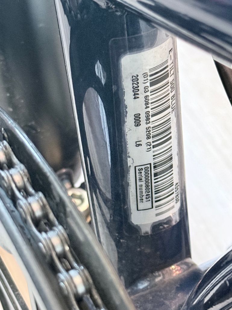 Used B’TWIN E-TILT 500 2023 Road & Gravel, Blue — image 1 of 7