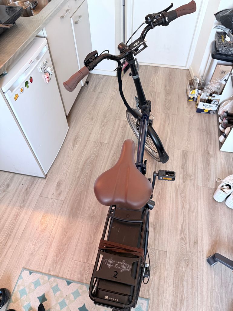 Used B’TWIN E-TILT 500 2023 Road & Gravel, Blue — image 5 of 7