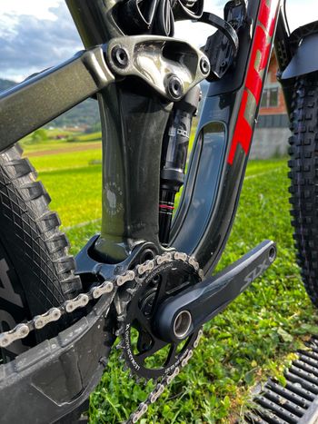 Used Trek Slash 7 2022 2022 Mountainbike, Grün, 29 — image 4 of 5