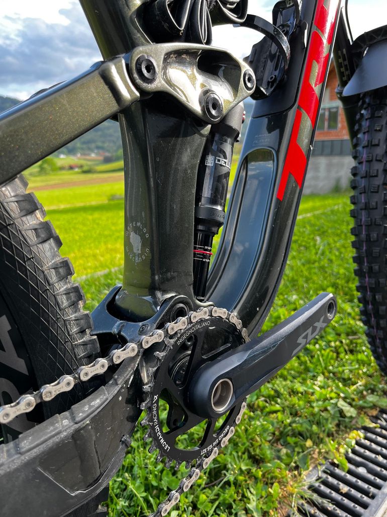 Used Trek Slash 7 2022 2022 Mountainbike, Grün, 29 — image 4 of 5