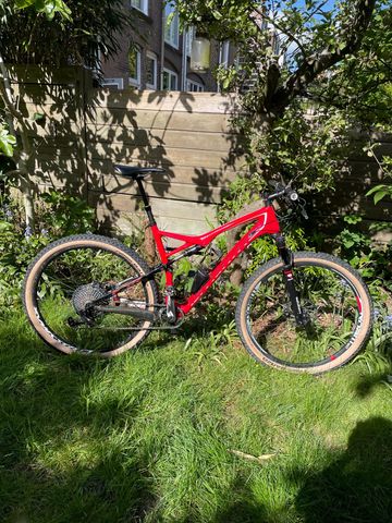 Used Specialized Epic SRAM X0 2014 Mountainbike, Red — image 1 of 15