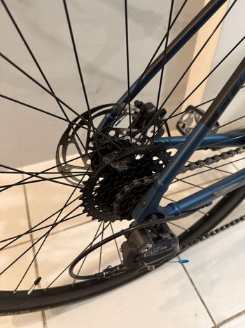 Used CUBE ATTAIN 2021 2021 Road & Gravel, Blue — image 2 of 6