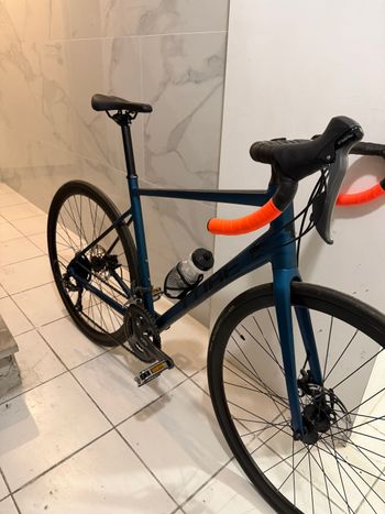 Used CUBE ATTAIN 2021 2021 Road & Gravel, Blue — image 5 of 6