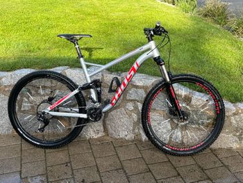 Used Ghost Kato FS 2.7 AL U 2020 2020 Mountainbike, Light Gray, 27.5 — image 1 of 12
