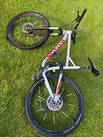 Used Ghost Kato FS 2.7 AL U 2020 2020 Mountainbike, Light Gray, 27.5 — image 6 of 12