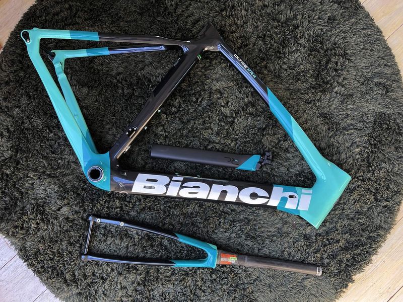 Używany Bianchi Oltre XR4 Disc Frame Kit Frameset 2024 Road & Gravel