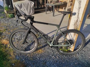 Used Canyon Grail CF SLX 8 AXS 2024 2024 Road & Gravel, Light Gray — image 2 of 3