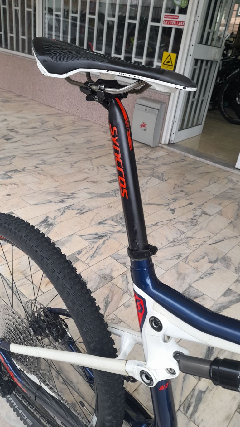 Gebrauchtes Scott Spark 710 2015 2015 Mountainbike, Blau — Bild 5 von 10