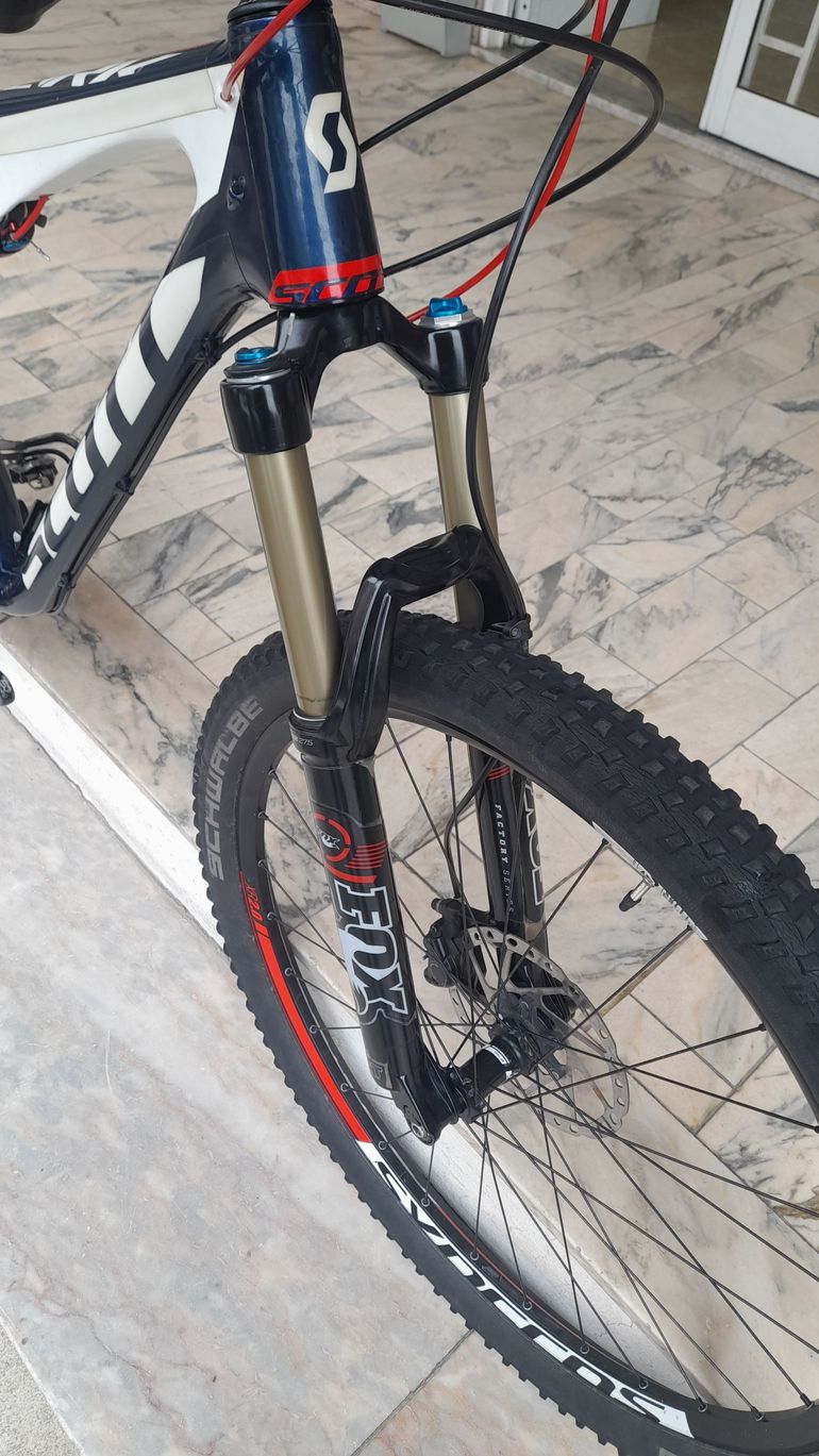 Gebrauchtes Scott Spark 710 2015 2015 Mountainbike, Blau — Bild 7 von 10