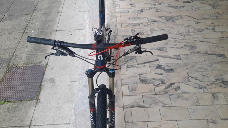 Gebrauchtes Scott Spark 710 2015 2015 Mountainbike, Blau — Bild 9 von 10