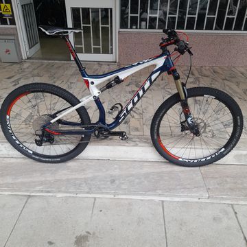 Scott Spark 710 2015 2015 Mountainbike de segunda mano, Azul — imagen 1 de 10