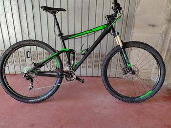 Used CUBE STEREO 120 HPA SL 2017 2017 MTB