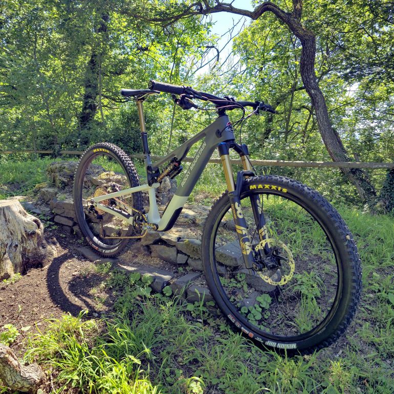 Used Rocky Mountain Instinct Carbon Frameset Frameset 2024 Mountainbike, Light Gray — image 2 of 4