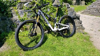 Used Rocky Mountain Instinct Carbon Frameset Frameset 2024 Mountainbike, Light Gray — image 1 of 4