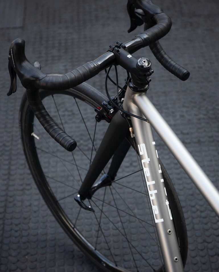 Used Stelbel Stelbel Antenore XCr StainlessSteel 2022 Road & Gravel, Light Gray — image 6 of 22