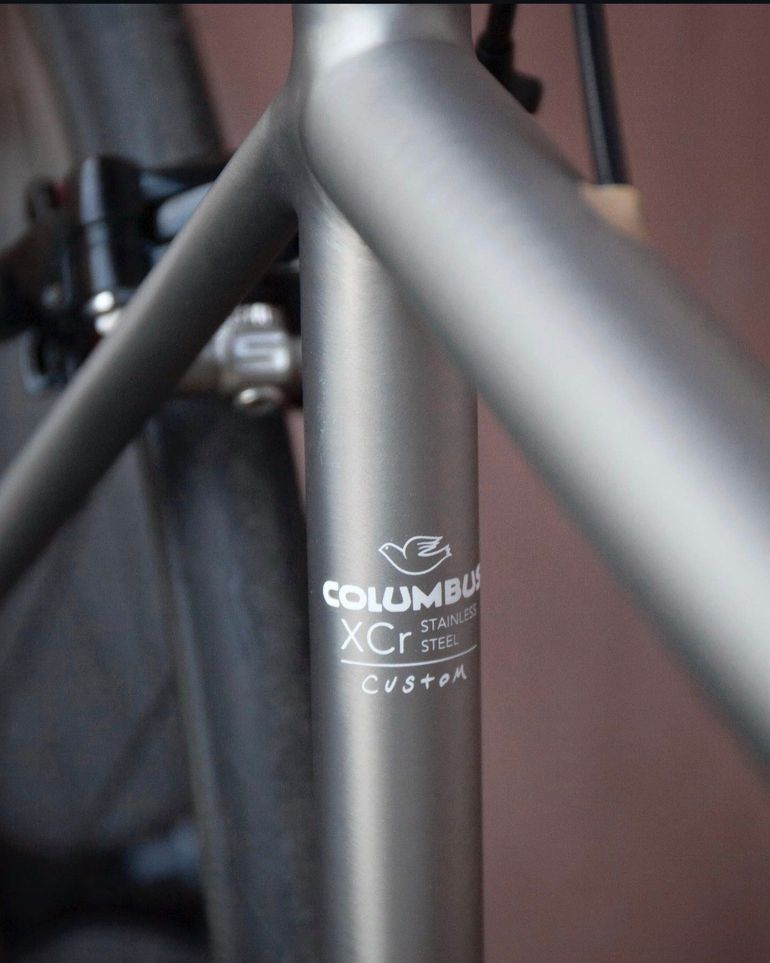 Used Stelbel Stelbel Antenore XCr StainlessSteel 2022 Road & Gravel, Light Gray — image 21 of 22